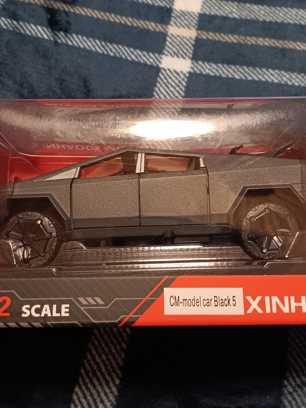 CM-Model Black 1:32 Scale Tesla Truck Toy car ( Price Is Firm)